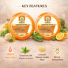 Bhudevam Naturals Khadi Papaya Loofah Soap – Natural Exfoliating Bath Soap for Glowing & Smooth Skin 250gm - 2