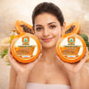 Bhudevam Naturals Khadi Papaya Loofah Soap – Natural Exfoliating Bath Soap for Glowing & Smooth Skin 250gm - 3