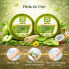 Bhudevam Naturals Khadi Green Apple Loofah Soap – Natural Exfoliating Bath Soap for Fresh & Glowing Skin 250gm - 6