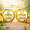 Bhudevam Naturals Khadi Lemon & Honey Loofah Soap – Deep Cleansing Scrub Soap for Smooth & Fresh Skin 250gm - 6