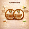 Bhudevam Naturals Khadi Almond Honey Loofah Soap – Natural Exfoliating Bath Soap for Soft & Glowing Skin 250gm - 5