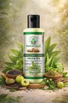 Bhudevam Naturals Khadi Green Tea Aloe Vera Conditioner – Strengthening & Moisturizing Hair Care Formula 420ml - 6