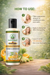 Bhudevam Naturals Khadi Orange & Lemongrass Conditioner For Frizz Control & Hydrating Hair Care Formula 420ml - 4