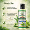 Bhudevam Naturals Khadi Green Tea Aloe Vera Hair Conditioner – Sulphate & Paraben Free Frizz Control Formula 210ml - 4