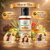 Bhudevam Naturals Khadi Shikakai & Honey Hair Conditioner for Chemical Free Frizz Control & Hair Repair Formula 210ml - 4