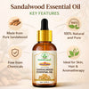 Bhudevam Naturals Khadi Sandalwood Essential Oil for Skin Care, Aromatherapy, Meditation, Diffuser & Massage 15ml - 2
