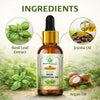 Bhudevam Naturals Khadi Basil Essential Oil for Hair Care, Aromatherapy, Stress Relief, Diffuser, Massage & Skin Care 15ml - 3