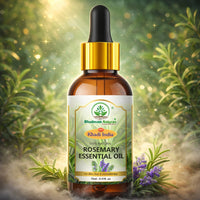 Bhudevam Naturals Khadi Rosemary Essential Oil for Hair Growth, Anti Hair Fall, Aromatherapy, Diffuser & Skin Care 15ml - 7
