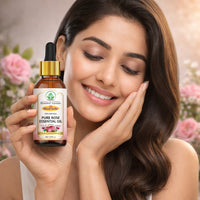 Bhudevam Naturals Khadi Rose Essential Oil for Skin & Hair Care – 100% Pure Natural Steam Distilled Rose Oil for Face, Acne, Aromatherapy, Diffuser 15ml - 4