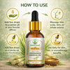 Bhudevam Naturals Khadi Lemongrass Essential Oil for Aromatherapy, Stress Relief & Skin Care | Diffuser & Massage Oil 15ml - 2