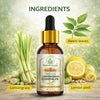 Bhudevam Naturals Khadi Lemongrass Essential Oil for Aromatherapy, Stress Relief & Skin Care | Diffuser & Massage Oil 15ml - 6