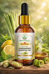 Bhudevam Naturals Khadi Lemongrass Essential Oil for Aromatherapy, Stress Relief & Skin Care | Diffuser & Massage Oil 15ml - 7