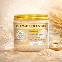 Bhudevam Naturals Khadi Rice Water Face Scrub for Women & Men – Gentle Exfoliation for Clear, Smooth & Radiant Skin 150gm - 2