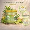 Bhudevam Naturals Khadi Tea Tree Face Scrub – Deep Cleansing Exfoliator for Acne, Pimples & Oil Control for Clear Skin 150gm - 2