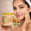 Bhudevam Naturals Khadi Papaya Face Scrub for Tan Removal – Exfoliating Scrub for Dead Skin, Dark Spots & Skin Glow 150gm - 3