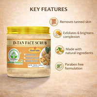 Bhudevam Naturals Khadi De-Tan Face Scrub for Tan Removal – Removes Dead Skin, Brightens Complexion & Improves Skin Texture 150gm - 2
