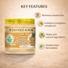 Bhudevam Naturals Khadi De-Tan Face Scrub for Tan Removal – Removes Dead Skin, Brightens Complexion & Improves Skin Texture 150gm - 2