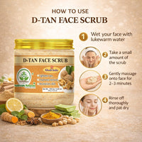 Bhudevam Naturals Khadi De-Tan Face Scrub for Tan Removal – Removes Dead Skin, Brightens Complexion & Improves Skin Texture 150gm - 4