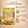 Bhudevam Naturals Khadi De-Tan Face Scrub for Tan Removal – Removes Dead Skin, Brightens Complexion & Improves Skin Texture 150gm - 4