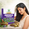 Bhudevam Naturals Khadi Pure Indigo Powder for Hair Coloring – Natural Black Hair Dye, No Chemicals, Used with Henna for Long Lasting Color 200gm - 6
