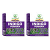 Bhudevam Naturals Khadi Pure Indigo Powder for Hair Coloring – Natural Black Hair Dye, No Chemicals, Used with Henna for Long Lasting Color 200gm - 1
