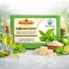 Bhudevam Naturals Khadi Mint Soap for Bath – Cooling Effect, Antibacterial Body Soap, Keeps Skin Fresh & Clean All Day 500gm - 5