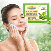 Bhudevam Naturals Khadi Rosewater Soap for SKin & Body – Natural Moisturizing Cleanser, Keeps Skin Fresh, Soft & Fragrant All Day 500gm - 3