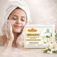 Bhudevam Naturals Khadi Jasmine Bath Soap  for Moisturizing, Skin Nourishment & Long Lasting Fragrance 500gm - 3