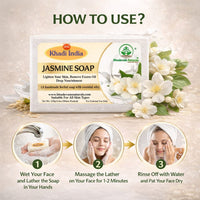 Bhudevam Naturals Khadi Jasmine Bath Soap  for Moisturizing, Skin Nourishment & Long Lasting Fragrance 500gm - 4
