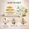 Bhudevam Naturals Khadi Jasmine Bath Soap  for Moisturizing, Skin Nourishment & Long Lasting Fragrance 500gm - 4