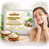 Bhudevam Naturals Khadi Handmade Coconut Milk Bath Soap for Dry Skin, Deep Nourishment & Glow 500gm - 3