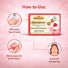Bhudevam Naturals Khadi Strawberry Handmade Bath Soap for Soft, Smooth & Radiant Skin 500gm - 4