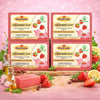 Bhudevam Naturals Khadi Strawberry Handmade Bath Soap for Soft, Smooth & Radiant Skin 500gm - 7