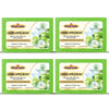 Bhudevam Naturals Khadi Green Apple Handmade Bath Soap with Refreshing Fruity Fragrance for Soft & Glowing Skin 500gm - 1