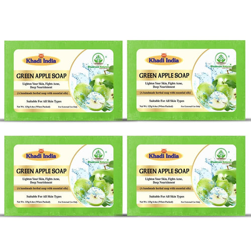 Bhudevam Naturals Khadi Goat Milk Bath Soap for Deep Moisturizing & Gentle Cleansing 500gm - 1
