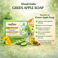 Bhudevam Naturals Khadi Goat Milk Bath Soap for Deep Moisturizing & Gentle Cleansing 500gm - 3