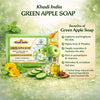 Bhudevam Naturals Khadi Goat Milk Bath Soap for Deep Moisturizing & Gentle Cleansing 500gm - 3