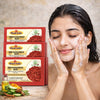 Bhudevam Naturals Khadi Red Sandalwood Soap For Natural Skin Brightening & Tan Removal Bath Soap 500gm - 3