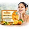 Bhudevam Naturals Khadi Orange Soap with Vitamin C – Skin Brightening & Refreshing Bath Bar 500gm - 5