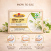 Bhudevam Naturals Khadi White Musk Soap – Luxury Fragrance Bath Soap for Soft & Smooth Skin 500gm - 2
