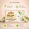 Bhudevam Naturals Khadi White Musk Soap – Luxury Fragrance Bath Soap for Soft & Smooth Skin 500gm - 6