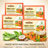 Bhudevam Naturals Khadi Handmade Papaya Soap Bar – Exfoliating & Deep Cleansing Bath Soap for Face & Body 500gm - 7