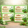 Bhudevam Naturals Khadi Handmade Neem Aloe Vera Soap – Anti-Acne & Skin Soothing Bath Soap 500gm - 3
