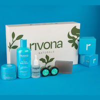 Rivona Naturals Blue And Dew Gift Set Hyaluronic Hydration Complete