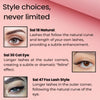 BOBI Self Adhesive Eyelashes SA02 Doll Eye – Soft Center Volume | Wide-Eyed Effect | Youthful Lift | No Glue Needed | Reusable | Lightweight Design 20 gm - 6