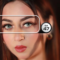 BOBI Self Adhesive Eyelashes SA47 Fox Lash Style – Outer Edge Lift | Bold Curved Look | No Glue | Reusable | Easy Stick-On Finish 20 gm - 2