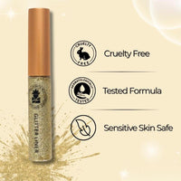BOBI Glitter Eyeliner Gold | Diamond Sparkle Finish | Waterproof Long Wear | Quick Dry Smudgeproof | Felt-Tip Precision | Cruelty-Free Paraben-Free-5ml - 5