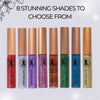 BOBI Glitter Eyeliner Silver | Diamond Sparkle Finish | Waterproof Long Wear | Quick Dry Smudgeproof | Felt-Tip Precision | Cruelty-Free Paraben-Free-5ml - 6