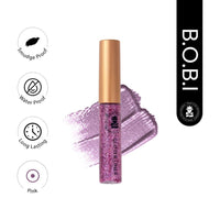 BOBI Glitter Eyeliner Pink | Diamond Sparkle Finish | Waterproof Long Wear | Quick Dry Smudgeproof | Felt-Tip Precision | Cruelty-Free Paraben-Free-5ml - 2