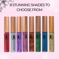 BOBI Glitter Eyeliner Pink | Diamond Sparkle Finish | Waterproof Long Wear | Quick Dry Smudgeproof | Felt-Tip Precision | Cruelty-Free Paraben-Free-5ml - 6